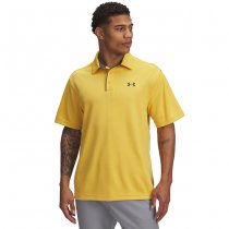 Under Armour Tech Polo - Noble Gold / Pitch Grey - 2XL