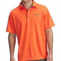 Under Armour Tech Polo - Fire / Pitch Grey - L
