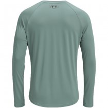 Under Armour Mens Tech 2.0 Long Sleeve - Silica Green / Black - M