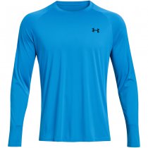 Under Armour Mens Tech 2.0 Long Sleeve - Ether Blue / Black - 3XL