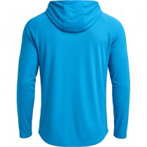 Under Armour Mens Tech 2.0 Hoodie - Ether Blue / Black - 2XL