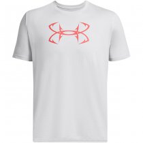 Under Armour Fish Hook Logo T-Shirt - Halo Grey - S
