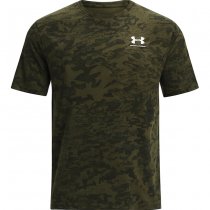 Under Armour ABC Camo Short Sleeve - Marine OD Green / Black - XL