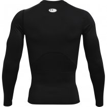 Under Armour Mens HeatGear Compression Long Sleeve - Black - XL