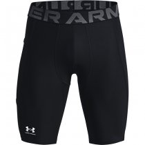 Under Armour Mens HeatGear Pocket Long Shorts - Black