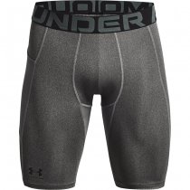 Under Armour Mens HeatGear Pocket Long Shorts - Grey