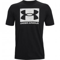 Under Armour Mens ABC Camo Boxed Logo Short Sleeve - Black - XL