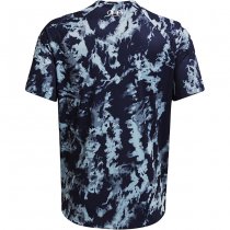 Under Armour Mens Tech ABC Camo Short Sleeve - Navy Blue / White - 3XL