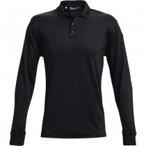 Under Armour Mens Tactical Performance Polo 2.0 Long Sleeve - Black - L