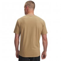 Under Armour Mens Antler Logo T-Shirt - Camel / Khaki Base - 3XL