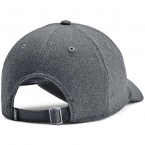 Under Armour Mens Freedom Blitzing Adjustable Cap - Pitch Grey / White