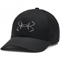 Under Armour Mens Iso-Chill ArmourVent Fish Adjustable Cap - Black