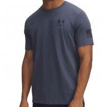 Under Armour Freedom Flag T-Shirt - Grey - XL