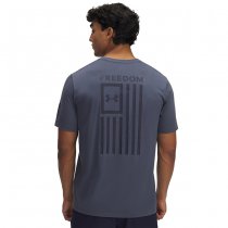 Under Armour Freedom Flag T-Shirt - Grey - XL