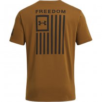 Under Armour Freedom Flag T-Shirt - Coyote - XL