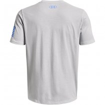 Under Armour Freedom Logo T-Shirt - Halo Grey Light Heather - XL