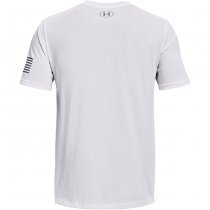 Under Armour Freedom Logo T-Shirt - White / Steel - XL