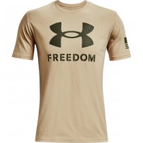 Under Armour Freedom Logo T-Shirt - Desert