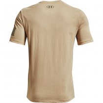 Under Armour Freedom Logo T-Shirt - Desert Sand - M