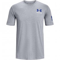 Under Armour Freedom Banner T-Shirt - Light Grey