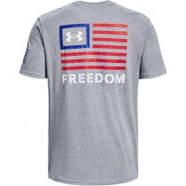 Under Armour Freedom Banner T-Shirt - Steel Medium Heather - 2XL