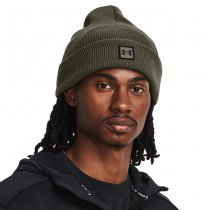 Under Armour Halftime Cuff Beanie - Marine OD Green / Black