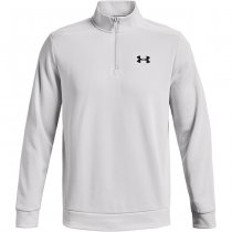Under Armour Mens Armour Fleece 1/2 Zip - Grey