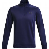 Under Armour Mens Armour Fleece 1/2 Zip - Navy Blue