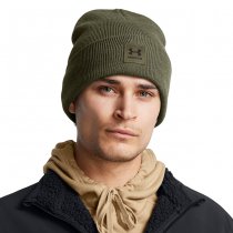 Under Armour Mens Freedom Halftime Beanie - Marine OD Green