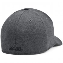 Under Armour Mens Blitzing Low Stretch Fit Cap - Black / Grey - XL/2XL