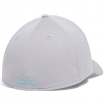 Under Armour Mens Blitzing Low Stretch Fit Cap - Light Grey - L/XL
