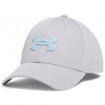 Under Armour Mens Blitzing Low Stretch Fit Cap - Light Grey - M/L