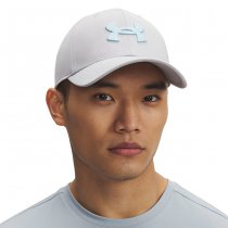 Under Armour Mens Blitzing Low Stretch Fit Cap - Light Grey - S/M