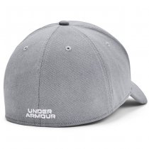 Under Armour Mens Blitzing Low Stretch Fit Cap - Steel - L/XL