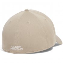 Under Armour Mens Blitzing Low Stretch Fit Cap - Khaki - M/L