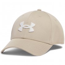 Under Armour Mens Blitzing Low Stretch Fit Cap - Khaki - S/M