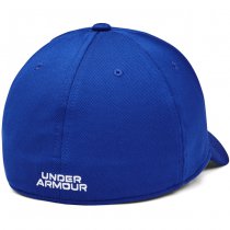 Under Armour Mens Blitzing Low Stretch Fit Cap - Royal - M/L