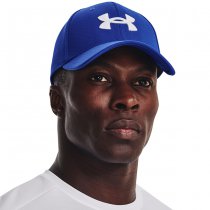 Under Armour Mens Blitzing Low Stretch Fit Cap - Royal - M/L