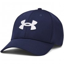 Under Armour Mens Blitzing Low Stretch Fit Cap - Navy Blue - M/L