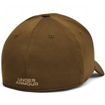 Under Armour Mens Blitzing Low Stretch Fit Cap - Coyote - M/L