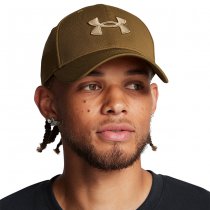 Under Armour Mens Blitzing Low Stretch Fit Cap - Coyote - XL/2XL