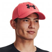 Under Armour Mens Blitzing Low Stretch Fit Cap - Red / Black - L/XL