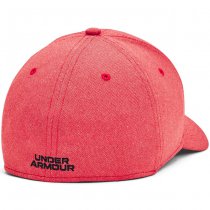 Under Armour Mens Blitzing Low Stretch Fit Cap - Red / Black - M/L