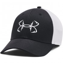 Under Armour Mens Fish Hunter Mesh Cap - Black - S/M