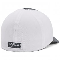 Under Armour Mens Fish Hunter Mesh Cap - Pitch Grey / White - L/XL