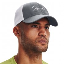 Under Armour Mens Fish Hunter Mesh Cap - Pitch Grey / White - L/XL