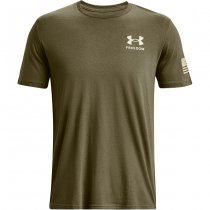 Under Armour Freedom Flag Gradient T-Shirt - Marine OD Green - S