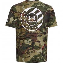Under Armour Freedom Camo T-Shirt - UA Forest All Season Camo - M