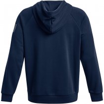Under Armour Freedom Rival Fleece Big Flag Logo Hoodie - Academy - L