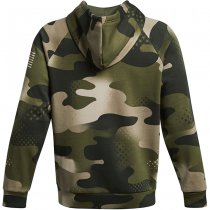 Under Armour Freedom Rival Fleece Amp Hoodie - Marine OD Green / Khaki Base - L